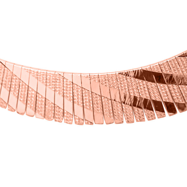 Fancy Cubetto Kleopatra Halskette in ros&eacute;vergoldetem Silber image number 3