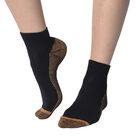 4er-Set Kupfer Socken, Größe S/M, Länge 26 cm, Schwarz image number 4