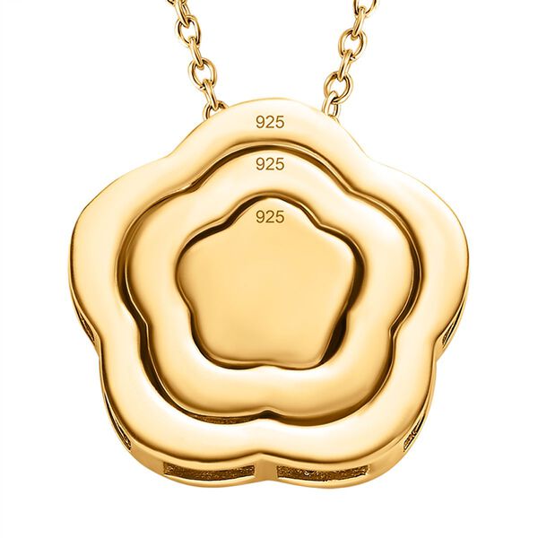 Weißer Diamant austauschbarer Anhänger mit Kette - 0,50 ct. image number 5