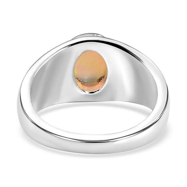 Nat&uuml;rlicher, &auml;thiopischer Welo Opal Ring, 925 Silber, ca. 0,73 ct image number 6