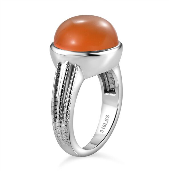 Orange Onyx Schmuckset  ca. 13,60 ct. image number 4