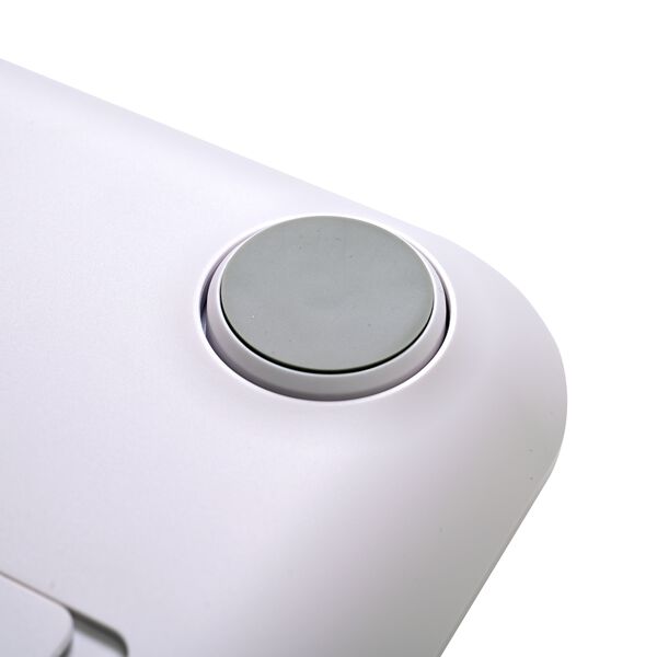 Intelligente K&ouml;rperfettwaage mit Griff, ITO-Design, geh&auml;rtetes Glas,30&times;30&times;2,6cm, Wei&szlig; image number 7