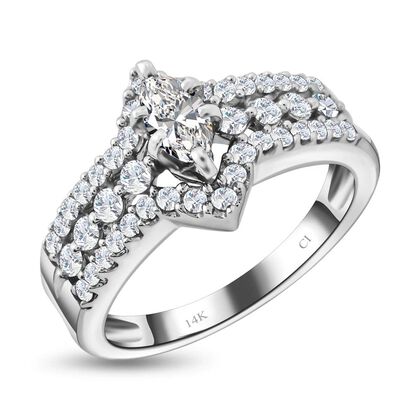 Diamant Ring - 0,75 ct.