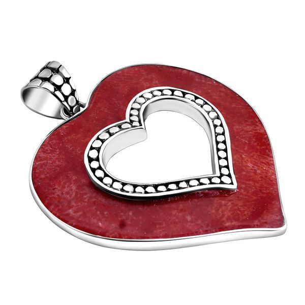 D'Joy Koralle Anhänger 925 Silber ca. 0,01 ct. image number 3