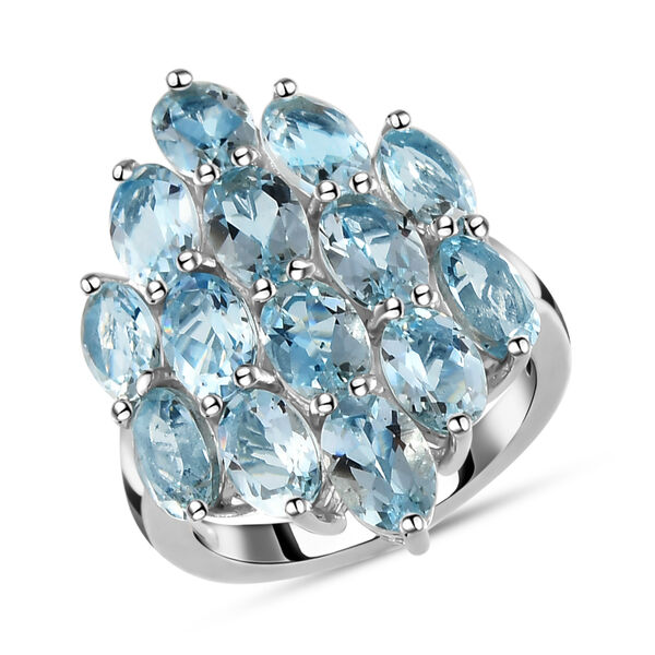 Espirito Santo Aquamarin-Ring, ca. 5,47 ct image number 5