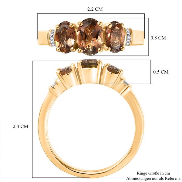 D'Joy AA Andalusit und Diamant Ring - 1,70 ct. image number 7