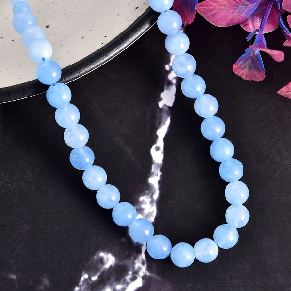 Aquamarin Halskette, 45+5 cm - 170 ct. image number 1