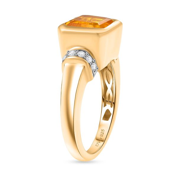 D'Joy Sphaleros Quarz und Zirkon Ring - 3,15 ct. image number 3