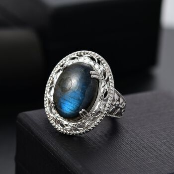 Labradorit Ring - 11,83 ct.