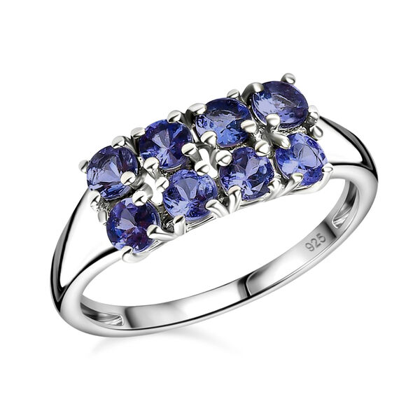 Tansanit Cluster Ring - 0,87 ct. image number 4
