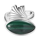 Malachit Ring Edelstahl (Größe 16.00) ca. 8,81 ct