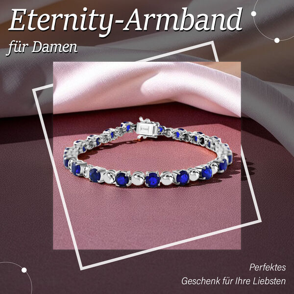 Tansanisches blaues Spinell-Armband image number 1