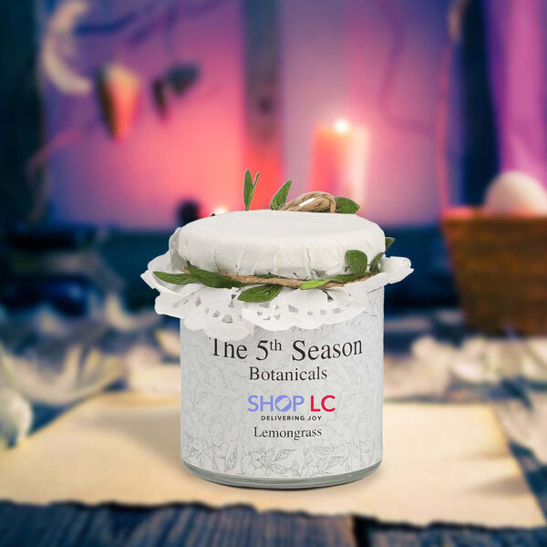 The 5th Season - Botanical Collection Duftkerze au Sojawachs im Glas, Zitronengras image number 2