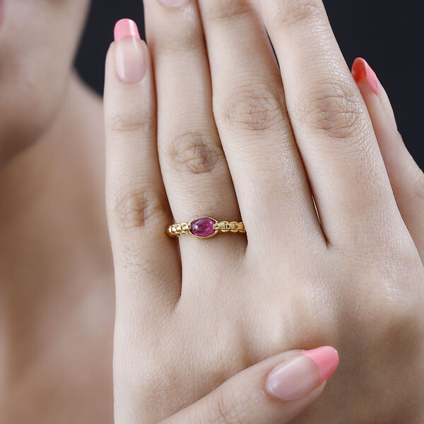 Afrikanischer Rubin-Ring - 0,68 ct. image number 3