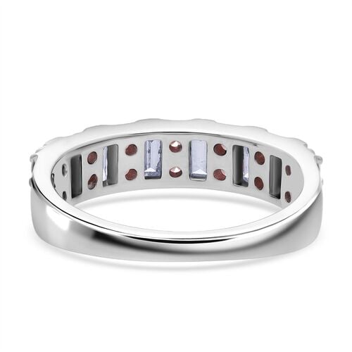 Lab Grown Diamant SI, Lab Grown Rosa Diamant Ring 925 Silber platiniert (Größe 17.00) ca. 1,00 ct image number 5