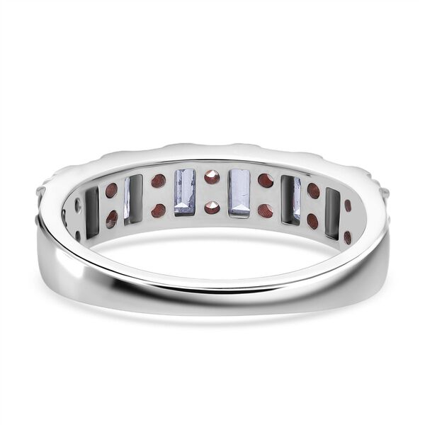 LUXURIANT SGL zertifizierter SI-GH Labor wei&szlig;er und rosa Diamant Ring - 1 ct. image number 5