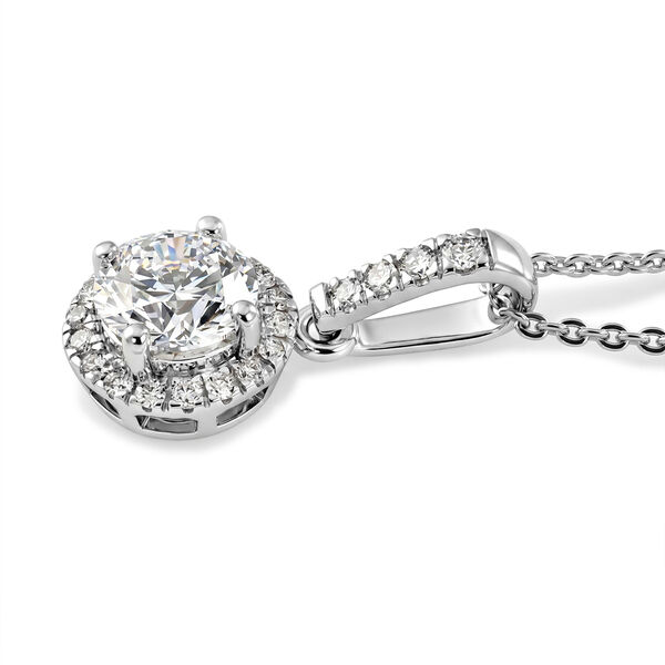 LUXURIANT DIAMOND - Lab Grown Diamant SI-GH Schmuckset ca. 50 cm 925 Silber Rhodiniert ca. 1,07 ct. image number 3