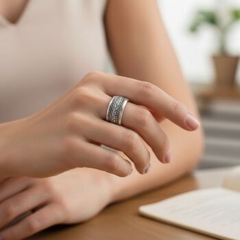 D'Joy Royal Bali - 925 Silber Ring (Gr&ouml;&szlig;e 16.00) ca. 5,10g