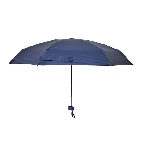 Sturmfester Poketschirm mit Etui und UV-Schutz, Glasfasergestell, 92 cm DM, 260 gr, Blau image number 0