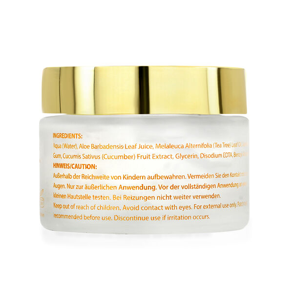 SQIN Botanicals - Aloe Vera Gel Set mit Labradorit Gua Sha, 225ml image number 6