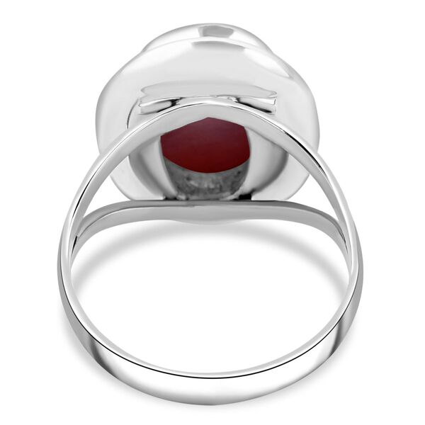 Royal Bali Kollektion- Rosa Mabe Perle Ring image number 4