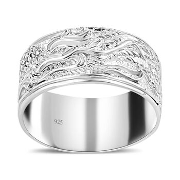 Royal Bali - 925 Silber Drachenring, (Gr&ouml;&szlig;e 16.00), ca. 5,26g