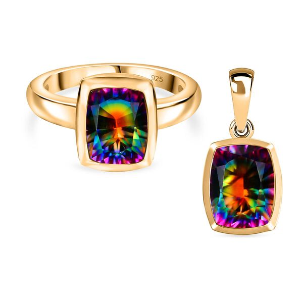 Nebel Quarz Schmuckset - 7,52 ct. image number 0