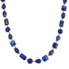 Lapislazuli Halskette ca. 45 cm Legierung Standard ca. 160,00 ct.