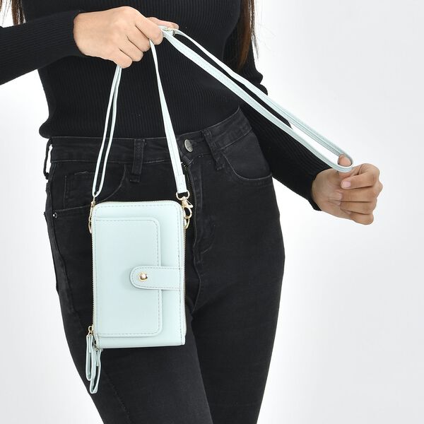 Crossbody Bag mit RFID Schutz, gr&uuml;n image number 3