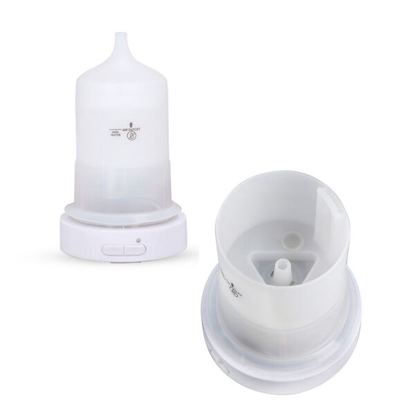 THE 5TH SEASON - 3D Glas &auml;therisches &Ouml;l Diffusor und Luftbefeuchter mit 6er-Set &auml;therischer &Ouml;le - Entspannung image number 4