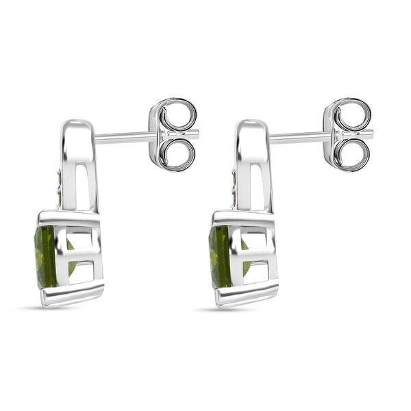 LUSTRO STELLA Peridot Zirkonia Ohrringe image number 4