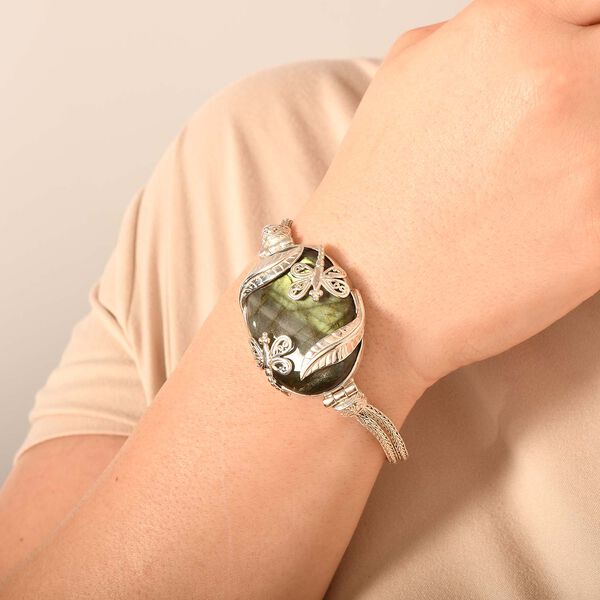 Sajen Silver- Labradorit 18,5cm Armband - 77,17 ct. image number 3