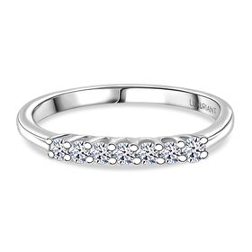 LUXURIANT DIAMOND - Lab Grown Diamant SI-GH Ring 925 Silber rhodiniert (Größe 20.00) ca. 0.25 ct