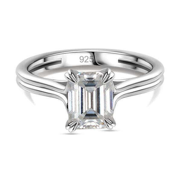 Moissanit Ring - 1,63 ct. image number 0
