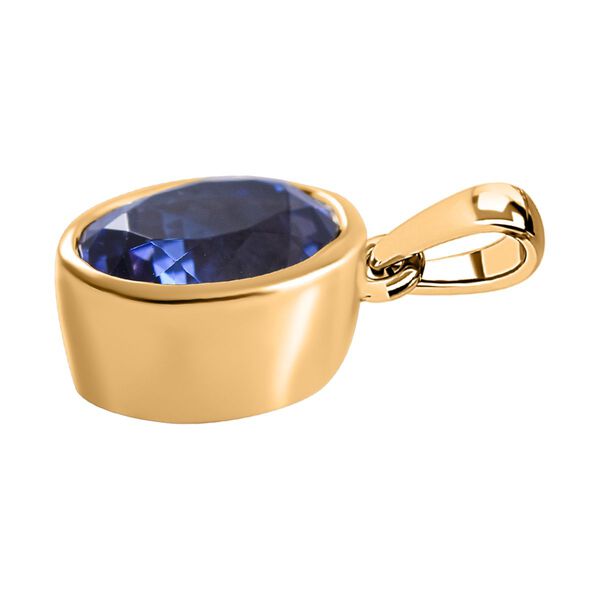 AA Tansanit Anhänger - 2,16 ct. image number 7