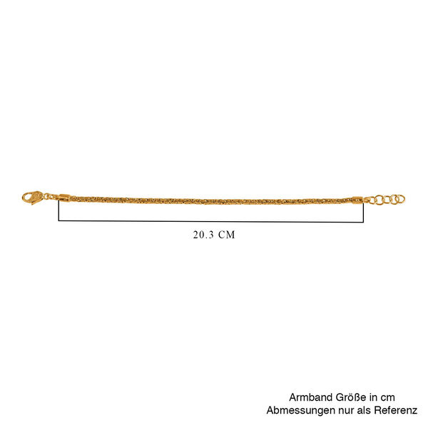 D'Joy 925 Silber Bourbudur Armband ca. 20 cm ca. 7,85g image number 5