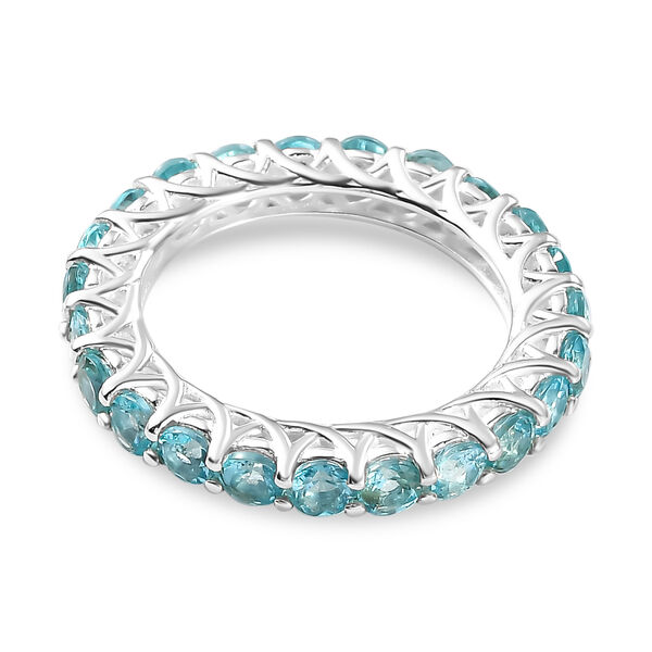 Blauer Apatit-Ring - 3,14 ct. image number 6