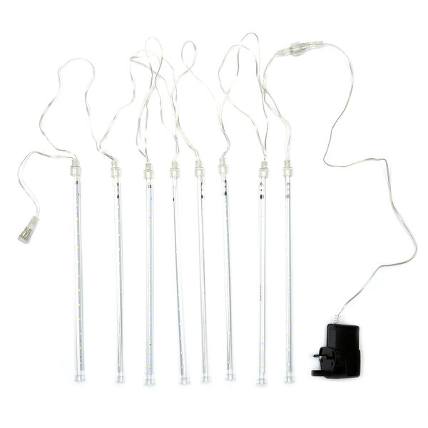 Meteorschauer mehrfarbige LED Lichterkette image number 1