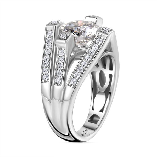 Moissanit Ring, ca. 2,27 ct image number 6