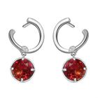 Sunset Triplett Quarz und Zirkon Ohrringe - 4,68 ct. image number 0