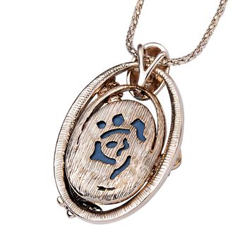 Mehrfarbiger Kristall Halskette ca. 70 cm, Schmetterling