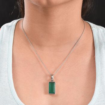 AAA Verde Onyx Anh&auml;nger - 9,66 ct.