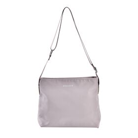Sencillez - Crossbody Handtasche mit Schultergurt, Schwarz