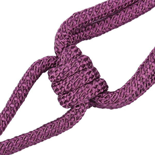 2er-Set Vorhang Raffhalter Quasten, L&auml;nge 46 cm, Lila image number 4