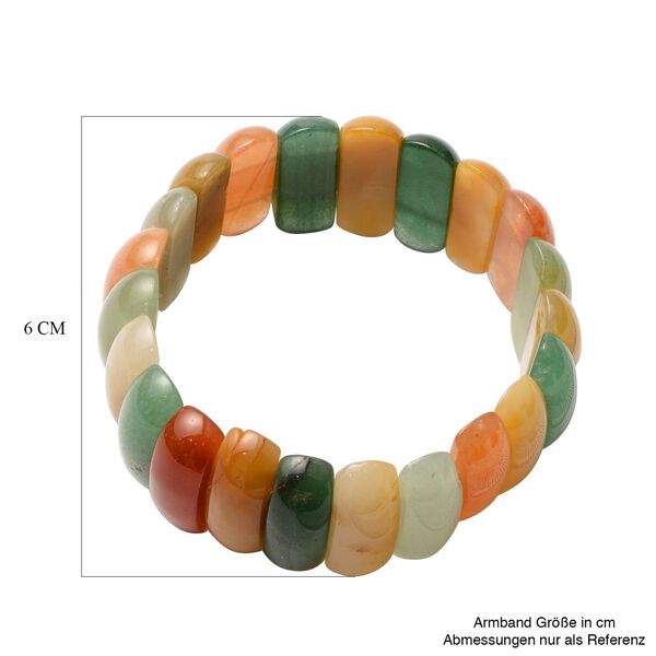 Aventurin-Armband, 17 cm, ca. 321,50 ct image number 3