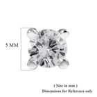 SGL zertifizierte P2-P3 GH Diamant-Ohrstecker - 0,25 ct. image number 4