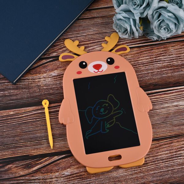 10-Zoll-LCD-Schreibtafel, braunes Rentier image number 2