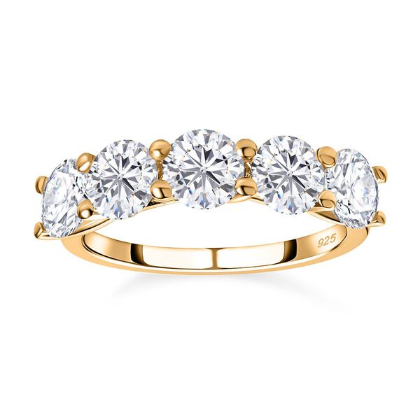 Moissanit Ring - 2 ct. image number 3