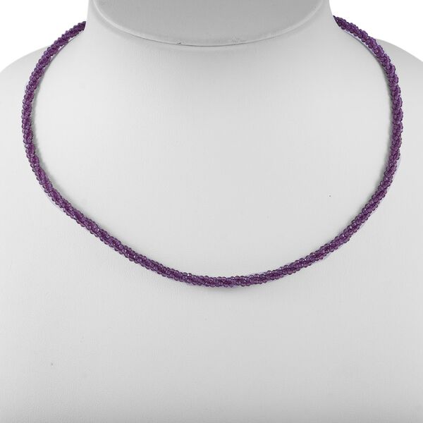 Afrikanische Amethyst-Halskette, 45 cm - 100 ct. image number 2