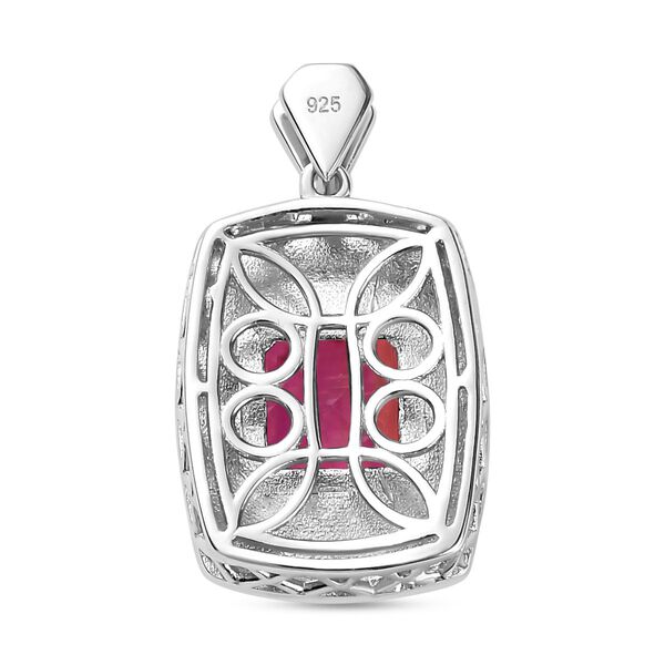 Sunset Quarz Triplette Anhänger 925 Silber rhodiniert ca. 2.75 ct image number 5